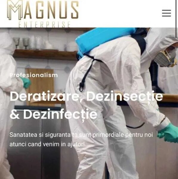 Magnus Enterprise - Servicii profesionale dezinsectie, dezinfectare si deratizare